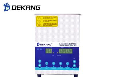 2L Dental Parts Ultrasonic Cleaning Equipment Dual Frequency With LCD Display
