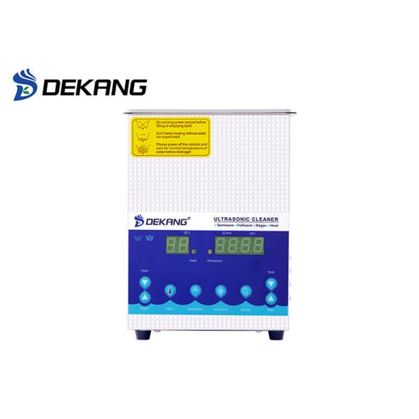 2L Dental Parts Ultrasonic Cleaning Equipment Dual Frequency With LCD Display