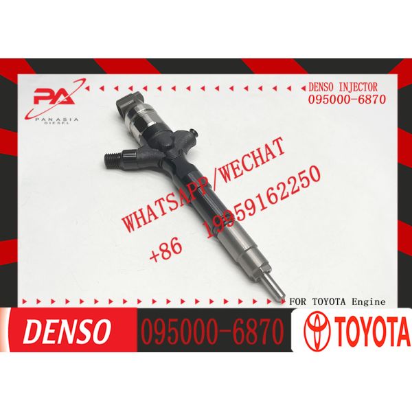 095000-6870 23670-39155 2367039155 Diesel Fuel Injector For Toyota Landcruiser prado 3.0 D