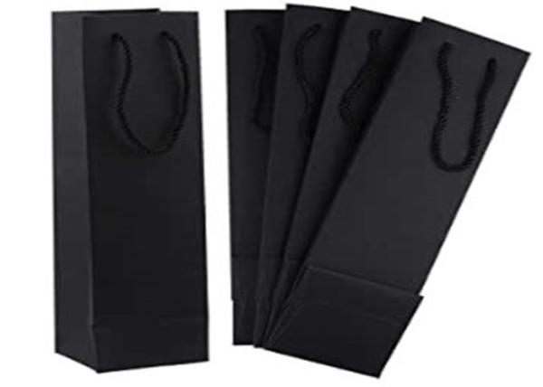 Recyclable Vellum Wine Bottle Gift Bags