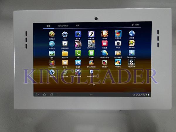 Paredes do Desktop Tab2/3/montagem do cerco do quiosque de Samsung Roubo-Resistentes 10,1 Ipad