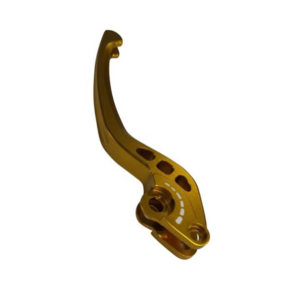 Motorcycle Repair Adjustable Clutch Lever Gold Anodizing Aluminum Stable