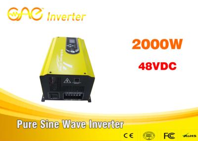 single phase inverter off gird dc to ac pure sinewave inverter 48v 2000w 220v with charger
