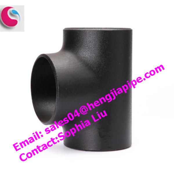 CS(carbon steel) reducing tee Hengjia pipe fittings