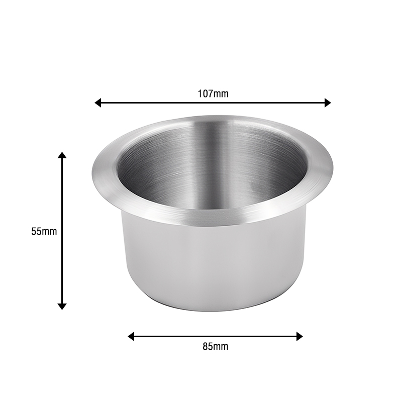 Stainless Steel Simple & Durable Sofa Cup Holder Dining Room Drink Rack Cinema Recliner Armrest Cup Tray Hardware Accessories