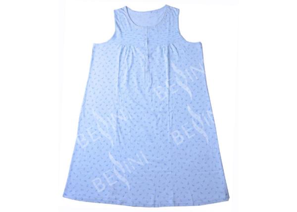 Customized Ladies Summer Nighties , Cute Women'S Long Nightgowns Lightweight