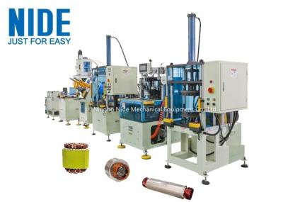 Linha de produção máquina automática do motor da elevada precisão da fabricação do estator