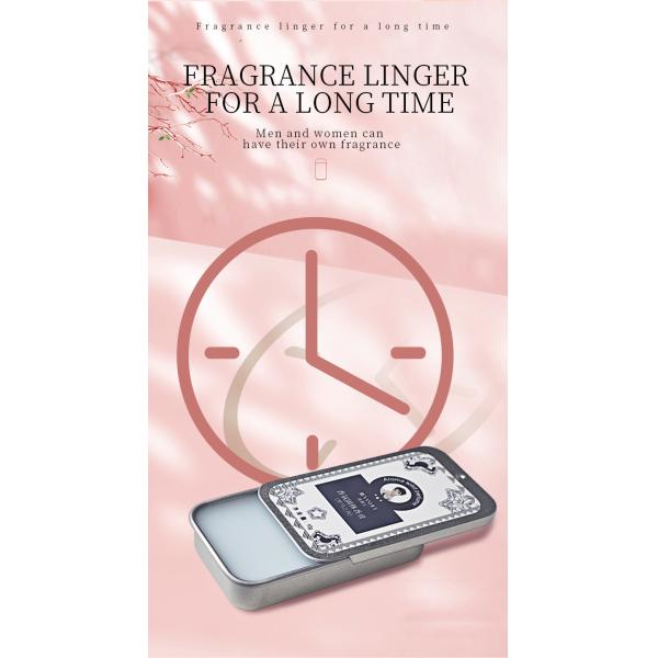 бальзам продуктов Skincare людей 10mL твердый устанавливает бальзам кармана твердых духов портативный для женщин