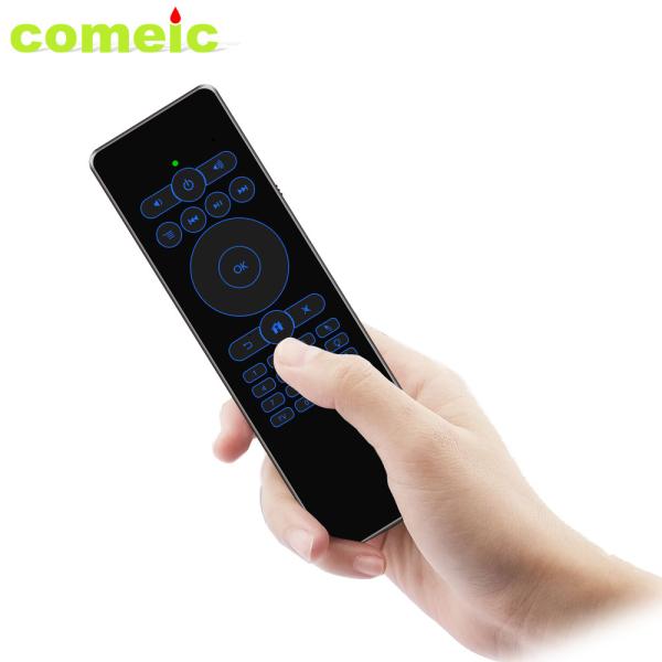 RF IR Remote Android Air Mouse Remote Controller With Rechargeable Lithium Battery