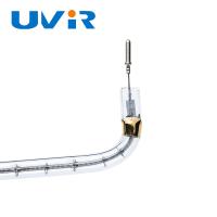 Tubo de calentador halógeno de cuarzo tipo U 200-4000W Lámpara IR de onda corta