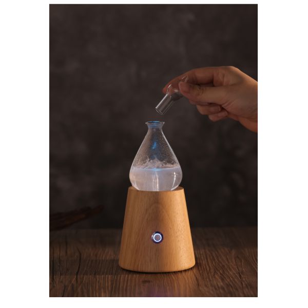 OEM Logo Vintage Real Wooden Aroma Diffuser Ultra Quiet Home Hotel Use Eco Friendly