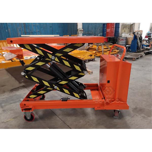 Верхняя часть Длинн-таблицы Turntable Ног-работала мобильную силу DC таблиц подъема 750kg 230mm Semi электрическую