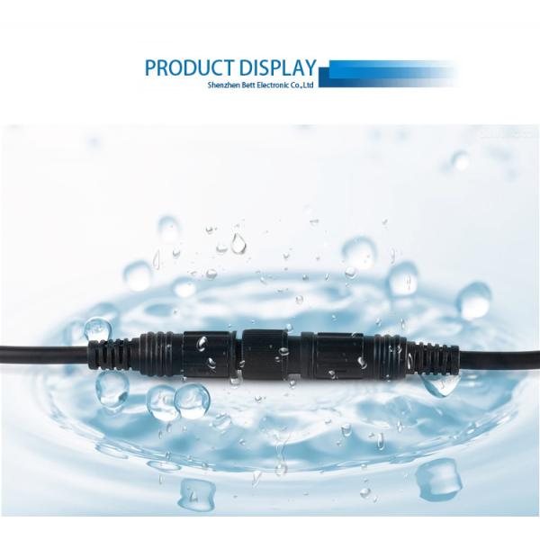 Специальный M10 нейлоновый водонепроницаемый кабельный розетка светодиодный свет мужской и женский коннектор задницы