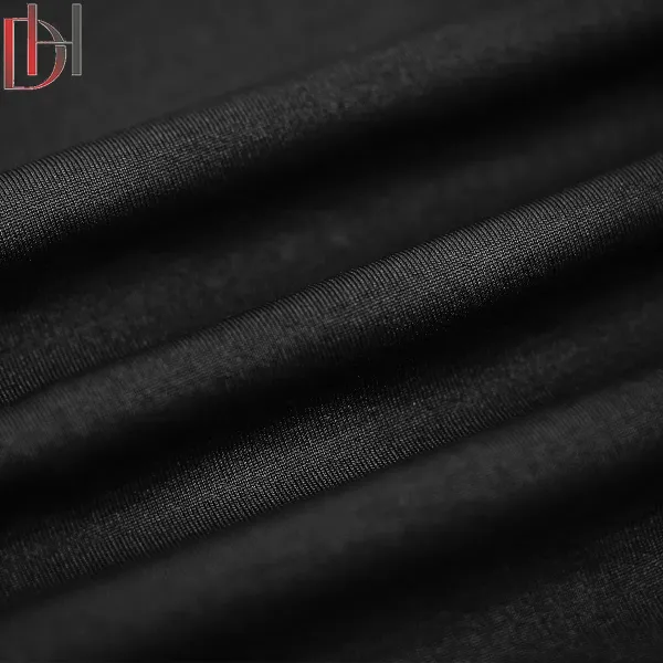 Fashion Plain Dyed Garment Sportswear Polyester Hoodie Ribbed Sweatshirt Textile Winter Fabric