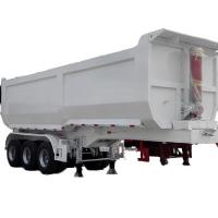 CIMC Qualité camions de décharges chantier de construction transport de sable et de gravier décharges arrière semi-remorque de décharges