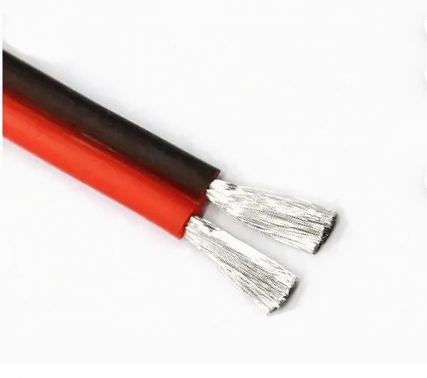 Two Core Parallel Audio Flat Cable UL2468 PVC Insulated Copper Red and Black Electric Speaker Cable
