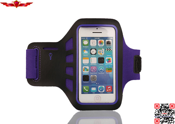 Hot Selling Outdoor Sports Armband Case For Iphone Card Holder/Key Pouch Yes Multi Color
