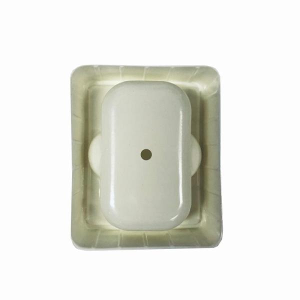 Custom PS Flocked Plastic Soap Trays for Gift Packaging