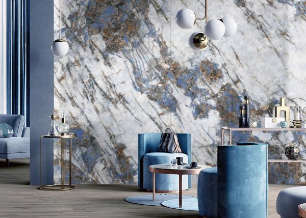 White Clay Quartz Sintered Stone Slab 1200x2400mm