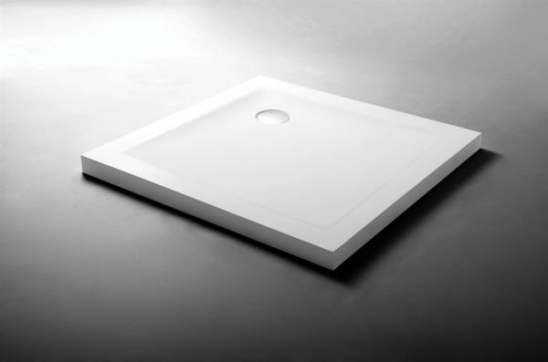 Scratch Resistant  White Stone Shower Tray High Strength Long Service Life