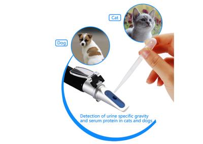 Construção clínica do alumínio de R.I. Refractometer ATC Com dos cães/gatos