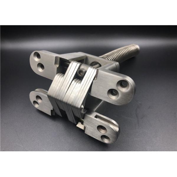 Bisagras ocultadas SOSS inoxidables del acero de la mortaja de la primavera de una bisagra invisible más cercana del soporte