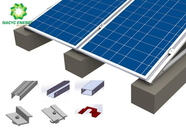 Altamente pre - resistência de oxidação montada dos suporte da inclinação do painel solar