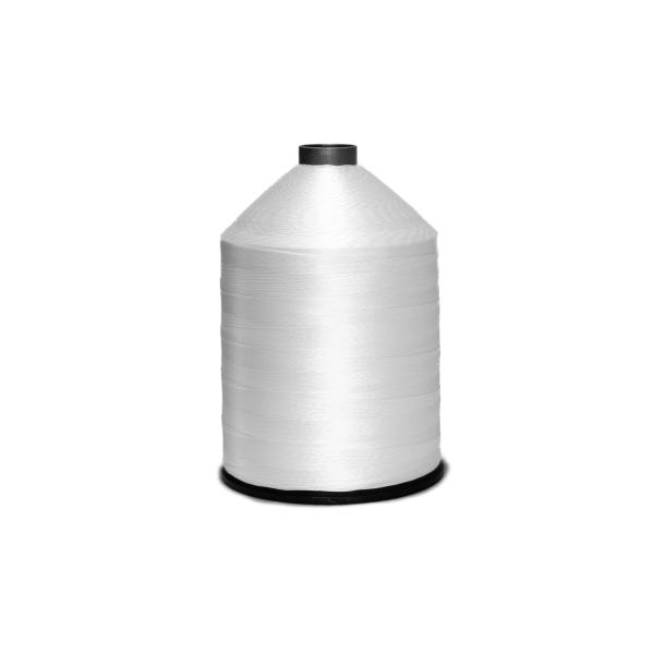 1000D*3 Extra Strong Polyester Thread White 100 Percent Polyester Thread