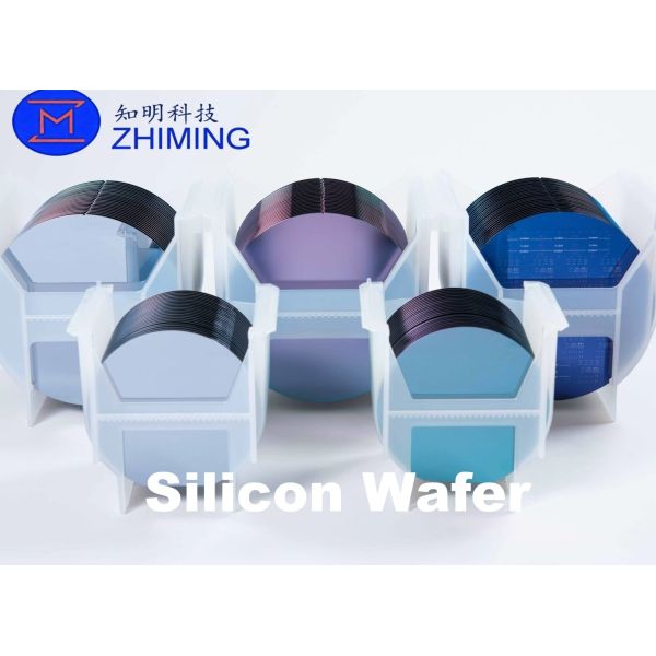 Custom 4-Inch (100mm) Silicon Wafers: 350μm Thickness, <100> Orientation, DSP/SSP, N-Type/P-Type Doping