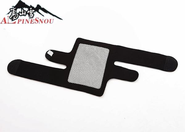 Garde de jambe chaude noire de chauffage d'articulation du genou de protection de genou de chauffage d'individu pour les hommes et des femmes