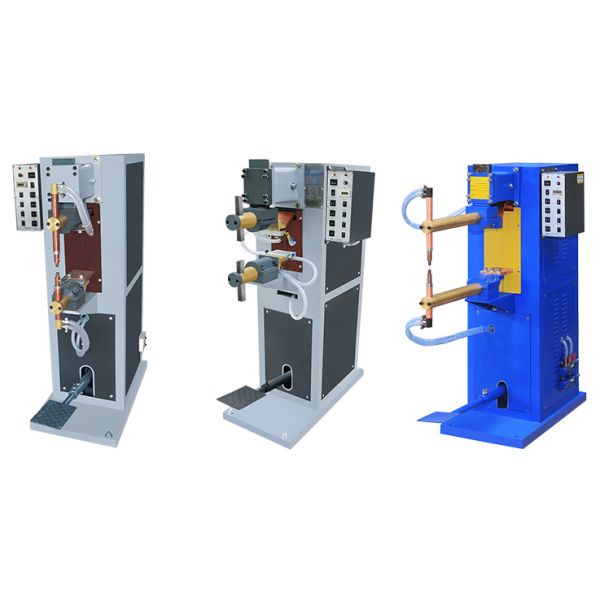 Pneumatic Automatic Spot Welding Machine with Intelligent Touch Screen Controller for Stainless Steel Resistance Welding