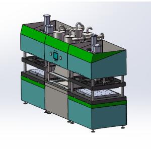 Automatic Pulp Packaging Machine with 960-1920pcs/hr Capacity 380V for Sugarcane Pulp Plate Making with 1 Year Warranty