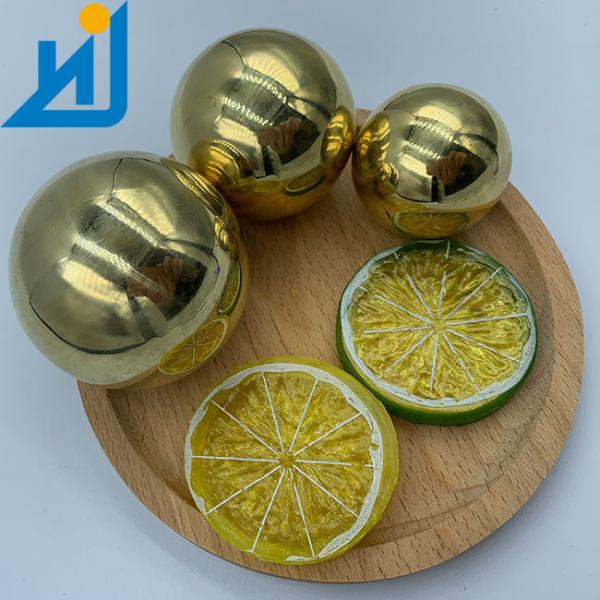 Polished Hollow Brass Ball Hollow Spheres 50mm 60mm 80mm 90mm 100mm 120mm