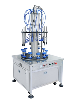 Factory Rotary full pneumatic perfume filling machine