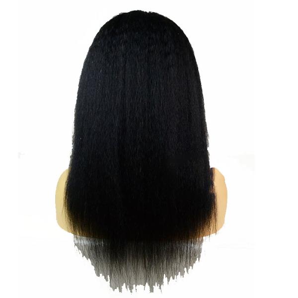 100% Unprocessed Human Virgin Remy Hair High Density Full Hand Tied Wig for White Women