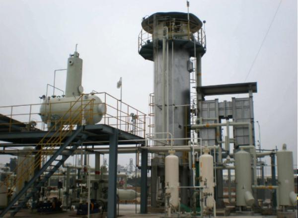 Patim pre fabricado abrasivo da planta do gerador do hidrogênio do local no anti