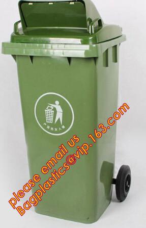 Heavy duty 50L low price dustbin for rubbish/trash bin for sale/movable waste bin, Wall Mounted Can Pino Public Standing