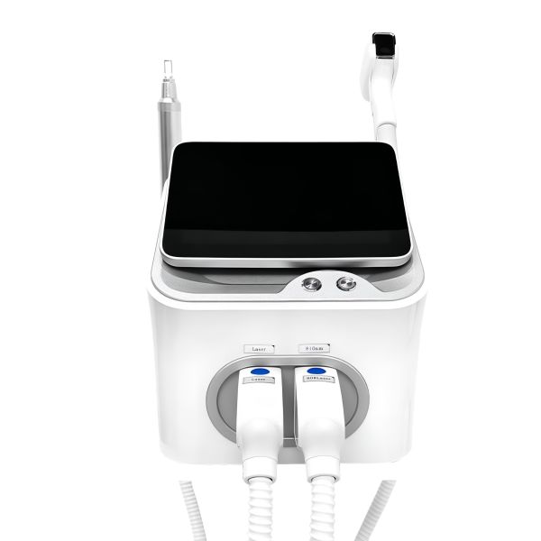 3000W Triple Wavelength Diode Laser Machine , Pico Nd YAG Tattoo Removal Machine For Spa Clinics