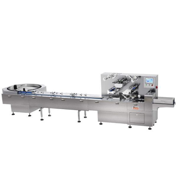 High Speed Automatic Chocolate Mint Candy Pillow Packaging Machine 2.5kw