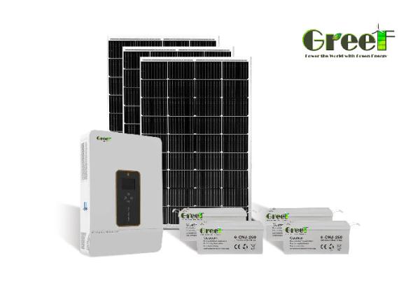Sistemas Solares Híbridos para Casas / Fábricas / Comerciais