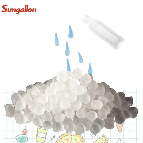 Granules d'élastomères thermoplastiques Sungallon TPR Matériau pressable de haute qualité pour les gouttes pour les yeux
