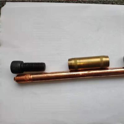 Relâmpago Rod Electrode Earthing System de cobre 1.8m
