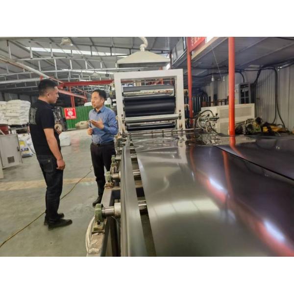 Radiation Cross-Linked PE/PP Anti-Corrosion Heat Shrink Sleeve Tape Extrusion Machine with Single Screw Extruder and Maximum 3000mm Width