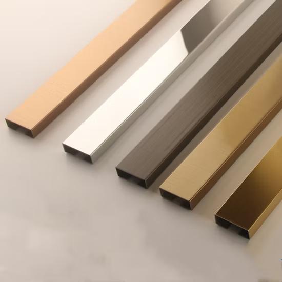 U Profile Stainless Steel 304 Corner Tile Trim 10FT Tile Trim