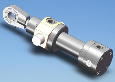 Small Industrial Hydraulic Cylinder Heavy Duty , Long Short Custom Hydraulic Cylinders