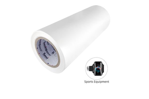 film adhésif TPU de fonte chaude transparente de 1380cm pour le PVC