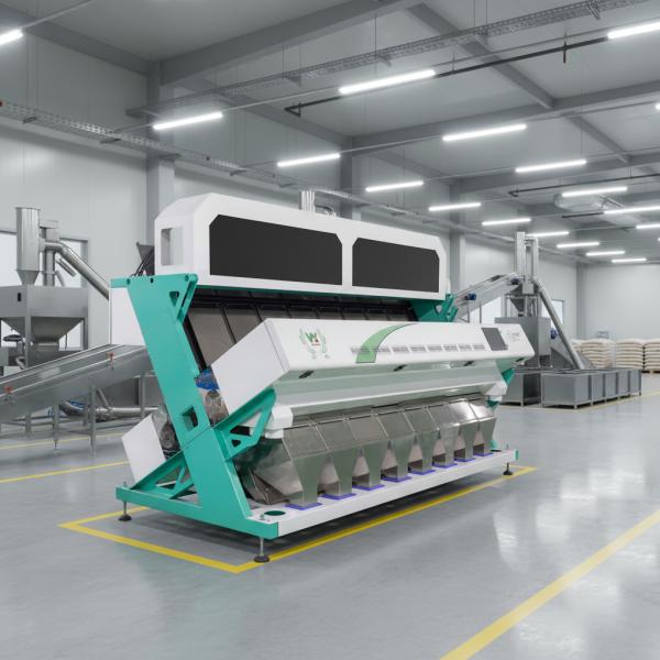 Wenyao Plastic Color Sorter Machine with 99.99% Sorting Accuracy 8 Chutes 512 Channels and Japan Toshiba CCD Sensor