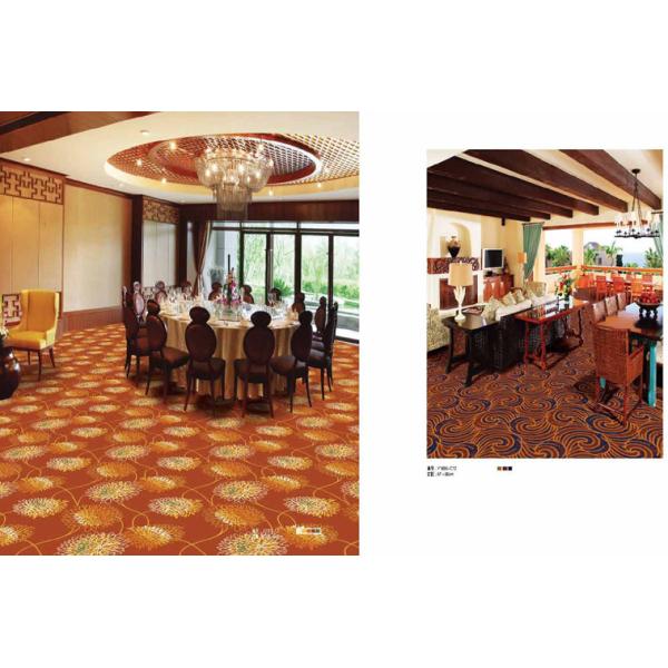 Фасонируйте подгонянный ковер Халл банкета, нейлон 100% напечатанный ковер