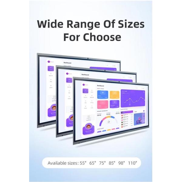 55 Inch 4K Screen Panel Smart Display Touch Screen Demo Board With Windows System