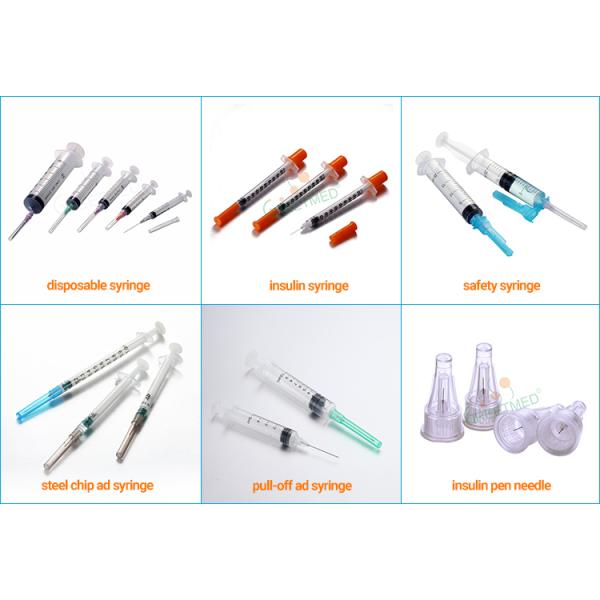 Disposable syringe with slip